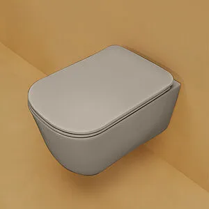 Унитаз подвесной безободковый Kerasan Tribeca Nocciola matt 511481 Унитаз подвесной безободковый Kerasan Tribeca Nocciola matt 511481, 3