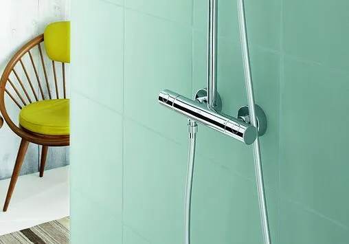 Душевая система с термостатом для душа Grohe Tempesta New Cosmopolitan 160 хром 27922000