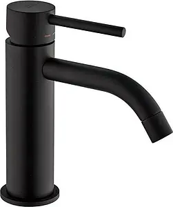Смеситель для раковины Paffoni Light чёрный матовый LIG071NO, 1