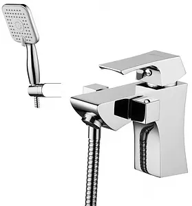 Смеситель на борт ванны на 1 отверстие Lemark Unit хром LM4515C Смеситель на борт ванны на 1 отверстие Lemark Unit хром LM4515C, 1