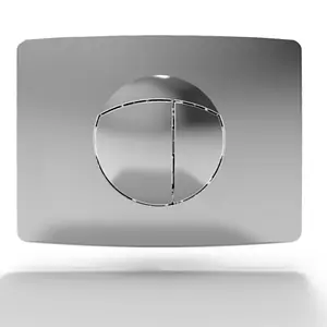 Клавиша смыва для унитаза Sanit S701 16.701.81..0000 хром глянцевый, 3