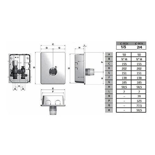Комплект для регулирования теплого пола Valtec ICBox VT.ICBOX.2.0