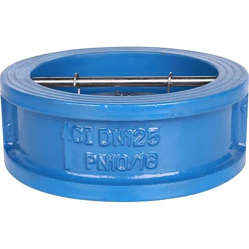 Клапан обратный поворотный двустворчатый межфланцевый Ду125 Ру16 Tecofi CB3448N-EP0125