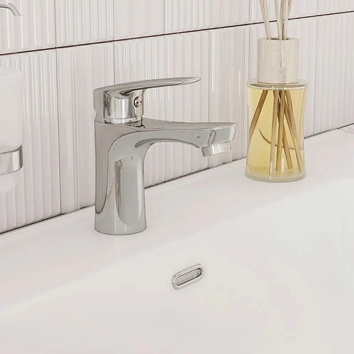 Смеситель для раковины Milardo Horizont хром HORSB00M01 Смеситель для раковины Milardo Horizont хром HORSB00M01