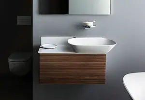 Раковина Laufen Ino 90 R белый 8.1330.2.000.104.1 Раковина Laufen Ino 90 R белый 8.1330.2.000.104.1, 5