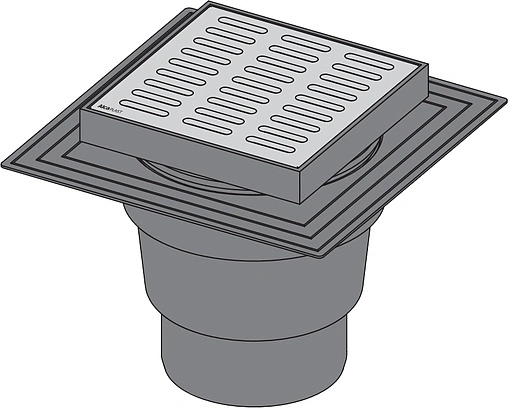 Трап вертикальный Set AlcaPlast 150x150мм APV13 Трап вертикальный Set AlcaPlast 150x150мм APV13