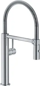 Смеситель для кухни с гибким изливом Franke Pescara Semi-Pro L оптика стали 115.0472.960 Смеситель для кухни с гибким изливом Franke Pescara Semi-Pro L оптика стали 115.0472.960, 1