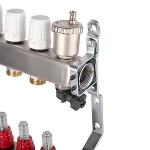 Группа коллекторная с расходомерами 8 отводов 1&quot;в/в x ¾&quot;ек Valtec VTc.586.EMNX.0608, 4