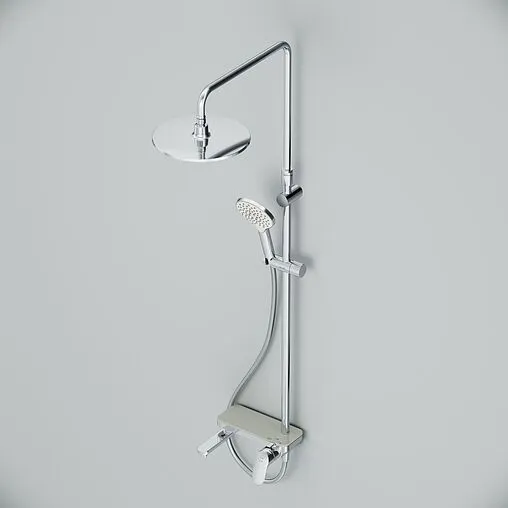 Душевая система со смесителем для ванны Am.Pm Like хром F0780700 Душевая система со смесителем для ванны Am.Pm Like хром F0780700