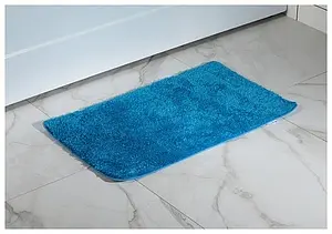 Коврик Aquanet синий MA3199D, 2