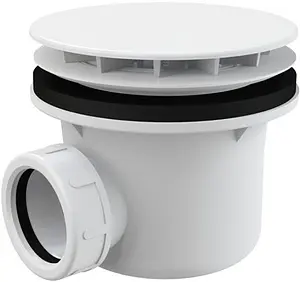 Сифон для душевого поддона AlcaPlast белый A49B Сифон для душевого поддона AlcaPlast белый A49B, 1