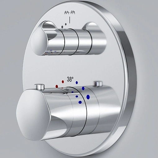 Термостат для 1 потребителя Am.Pm Gem хром F9075600