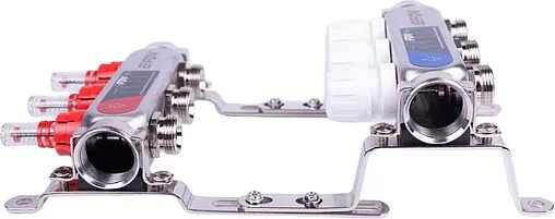 Группа коллекторная с расходомерами 3 отвода 1&quot;в/в x ¾&quot;ек FDV S1101A-1/3