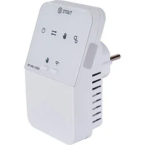 Беспроводной электрический исполнительный модуль 230В 10А Stout MW-1 230 белый STE-0101-100230, 1
