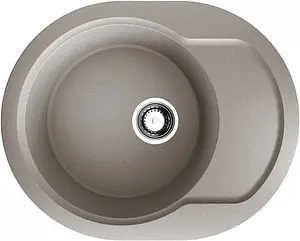 Мойка кухонная Omoikiri Manmaru 62-GR leningrad grey 4993353, 1
