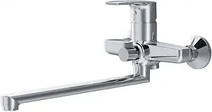 Смеситель для ванны с длинным изливом Am.Pm Gem хром F90A90000 Смеситель для ванны с длинным изливом Am.Pm Gem хром F90A90000, 1