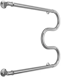 Полотенцесушитель водяной Terminus М-образный AISI 1&quot; БШ 600х700 полированная сталь 4620768880964, 1