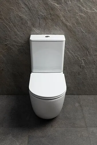 Унитаз-компакт безободковый Allen Brau Priority Tornado белый 4.31006.20+4.31007.20