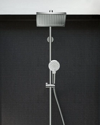 Душевая система со смесителем для душа Hansgrohe Crometta E 240 1jet хром 27284000