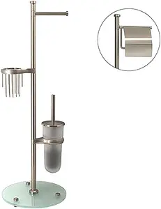 Стойка для аксессуаров Wasserkraft Ammer никель K-1236 Стойка для аксессуаров Wasserkraft Ammer никель K-1236, 2