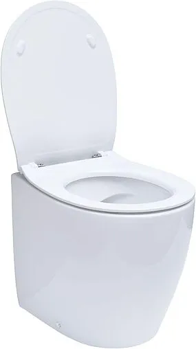 Унитаз приставной безободковый Allen Brau Fantasy белый 4.11007.20