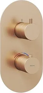 Термостат для 3 потребителей Ravak Espirit розовое золото X070363 Термостат для 3 потребителей Ravak Espirit розовое золото X070363, 1