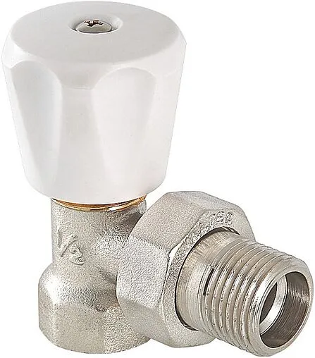 Вентиль регулирующий угловой ½&quot; в/н Valtec VT.007.LN.04
