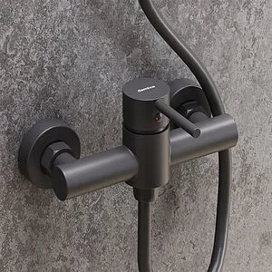 Смеситель для душа Damixa Scandinavian Pure чёрный матовый 362000300, 4