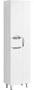 Шкаф-пенал напольный двухстворчатый Aqwella Line 50 белый Li.05.05/1 Шкаф-пенал напольный двухстворчатый Aqwella Line 50 белый Li.05.05/1, 1
