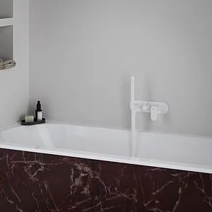 Смеситель для душа скрытого монтажа Ravak Eleganta белый матовый X070263, 3