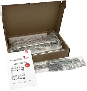 Группа коллекторная с расходомерами 12 отводов 1&quot;в/в x ¾&quot;ек Wester MUFS12134, 5