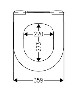 Крышка-сиденье для унитаза с микролифтом Roca Dama Senso белый ZRU9302991 Крышка-сиденье для унитаза с микролифтом Roca Dama Senso белый ZRU9302991, 2