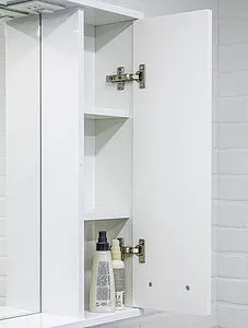 Шкаф-зеркало Домино Cube 75 R белый DC5009HZ, 5