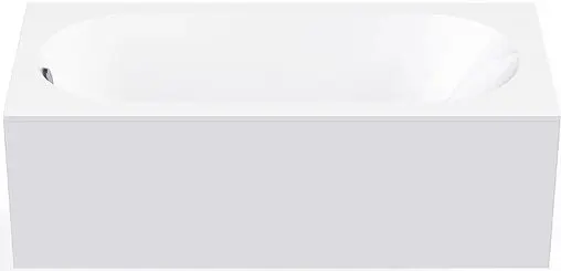 Ванна из искусственного камня Bas Марбея 170х75 белый ВА00022