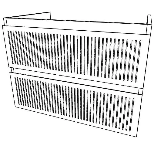 Тумба под умывальник подвесная Домино Tower 70 белый DT2502T