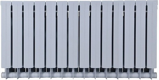 Радиатор биметаллический 14 секции Global Style Plus 500 серый