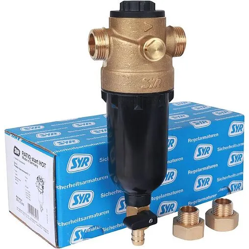 Фильтр тонкой очистки воды с редуктором давления ½"н x ½"н SYR Ratio Start 5315.15.010+5315.00.905 Фильтр тонкой очистки воды с редуктором давления ½"н x ½"н SYR Ratio Start 5315.15.010+5315.00.905