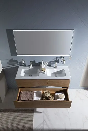 Тумба под умывальник подвесная Allen Brau Glority 120 дуб антик 1.35004.NW