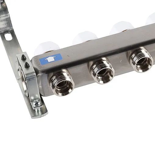 Группа коллекторная без расходомеров 10 отводов 1&quot;в/в x ¾&quot;ек Rommer RMS-3200-000010