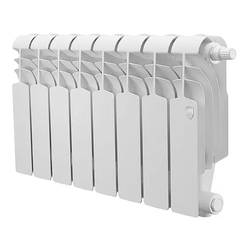 Радиатор биметаллический 8 секций нижнее правое подключение Royal Thermo Vittoria Super 300 VDR80 Bianco Traffico RTVSVDR8030008 Радиатор биметаллический 8 секций нижнее правое подключение Royal Thermo Vittoria Super 300 VDR80 Bianco Traffico RTVSVDR8030008