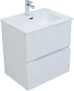 Тумба-умывальник Aquanet Джейн 60 белый матовый 00313284+, 5