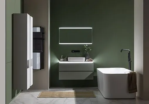 Тумба под умывальник подвесная Allen Brau Infinity 100 олива 1.21003.CGM