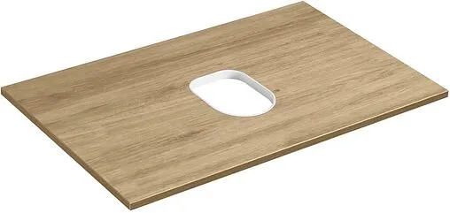 Тумба-умывальник подвесная Aquaton Либерти 75 дуб эльвезия 1A2795K3LYC70