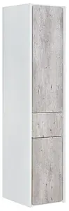Шкаф-пенал подвесной Roca Ronda 32 L бетон/белый ZRU9303005 Шкаф-пенал подвесной Roca Ronda 32 L бетон/белый ZRU9303005, 1