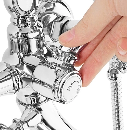 Смеситель для ванны IDDIS Sam хром SAMSB02i02