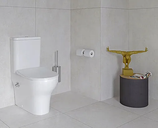 Унитаз-компакт с функцией биде и встроенным смесителем VitrA Zentrum белый 9012B003-7226