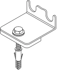 Скоба фиксирующая Rehau Rautitan 12404571002 Скоба фиксирующая Rehau Rautitan 12404571002, 2
