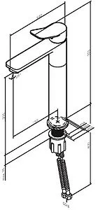 Смеситель для раковины Am.Pm X-Joy хром F85A92000 Смеситель для раковины Am.Pm X-Joy хром F85A92000, 2