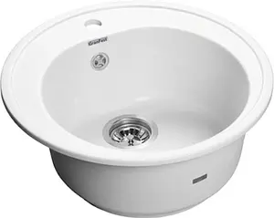 Мойка кухонная GranFest Rondo R-510 иней Мойка кухонная GranFest Rondo R-510 иней, 1