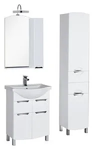 Шкаф-зеркало Aquanet Асти 65 белый 180075 Шкаф-зеркало Aquanet Асти 65 белый 180075, 5
